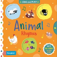 Book Cover for Animal Rhymes by Campbell Books