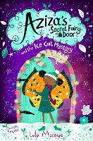 Book Cover for Aziza's Secret Fairy Door and the Ice Cat Mystery by Lola Morayo