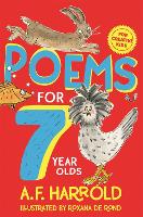 Book Cover for Poems for 7 Year Olds by A. F. Harrold, Roxana De Rond