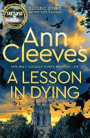 Book Cover for A Lesson in Dying by Ann Cleeves