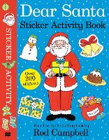 Book Cover for Dear Santa Sticker Activity Book by Rod Campbell