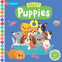 Book Cover for Busy Puppies by Campbell Books