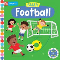 Book Cover for Busy Football by Campbell Books