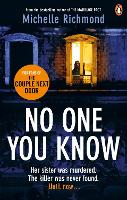 Book Cover for No One You Know by Michelle Richmond