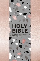 Book Cover for NIV Pocket Rose Gold Terrazzo Soft-tone Bible with Zip by New International Version