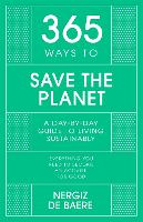 Book Cover for 365 Ways to Save the Planet by Nergiz De Baere