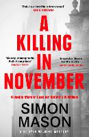 Book Cover for A Killing in November by Simon Mason