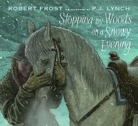 Book Cover for Stopping by Woods on a Snowy Evening by Robert Frost