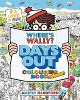 Book Cover for Where's Wally? Days Out: Colouring Book by Martin Handford
