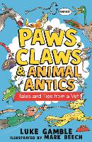 Book Cover for Paws, Claws and Animal Antics by Luke Gamble