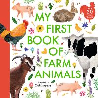 Book Cover for My First Book of Farm Animals by Zoë Ingram