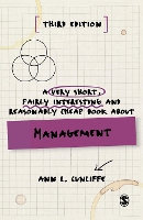 Book Cover for A Very Short, Fairly Interesting and Reasonably Cheap Book about Management by Ann L Cunliffe