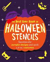 Book Cover for The Best Ever Book of Halloween Stencils by Pop Press