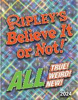 Book Cover for Ripley’s Believe It or Not! 2024 by Ripley