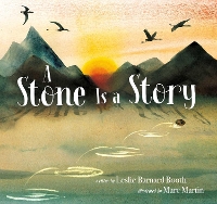 Book Cover for A Stone Is a Story by Leslie Barnard Booth