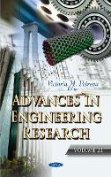 Book Cover for Advances in Engineering Research. Volume 21 by Victoria M Petrova