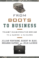 Book Cover for From Boots to Business by Jillian Ventrone, Robert W., Jr. Blue, Roxanne Rapske, Julie LaCroix