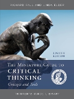 Book Cover for The Miniature Guide to Critical Thinking Concepts and Tools by Richard Paul, Linda Elder