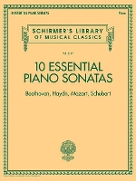 Book Cover for 10 Essential Piano Sonatas by Hal Leonard Publishing Corporation