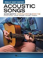 Book Cover for Acoustic Songs - Really Easy Guitar Series by Hal Leonard Publishing Corporation