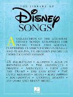 Book Cover for The Library of Disney Songs by Hal Leonard Publishing Corporation