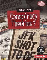 Book Cover for What Are Conspiracy Theories? by Margaret J. Goldstein