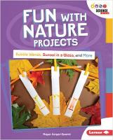 Book Cover for Fun with Nature Projects by Megan Borgert-Spaniol