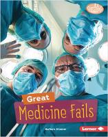 Book Cover for Great Medicine Fails by Barbara Krasner