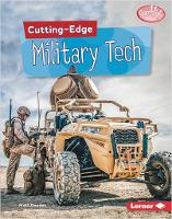 Book Cover for Cutting-Edge Military Tech by Matt Doeden