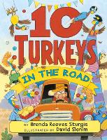 Book Cover for 10 Turkeys In The Road by Brenda Reeves Sturgis