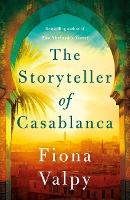 Book Cover for The Storyteller of Casablanca by Fiona Valpy