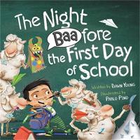 Book Cover for The Night Baafore the First Day of School by Dawn Young