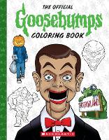 Book Cover for Goosebumps: The Official Coloring Book by Jenna Ballard