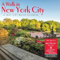 Book Cover for A Walk in New York City 2024 12 X 12 Wall Calendar by Willow Creek Press