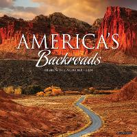 Book Cover for America's Backroads 2024 12 X 12 Wall Calendar by Willow Creek Press