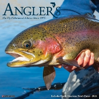 Book Cover for Angler's 2024 12 X 12 Wall Calendar by Willow Creek Press