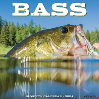 Book Cover for Bass 2024 12 X 12 Wall Calendar by Willow Creek Press