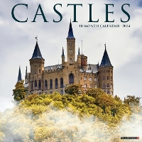 Book Cover for Castles 2024 12 X 12 Wall Calendar by Willow Creek Press