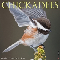 Book Cover for Chickadees 2024 12 X 12 Wall Calendar by Willow Creek Press