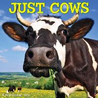 Book Cover for Just Cows 2024 12 X 12 Wall Calendar by Willow Creek Press