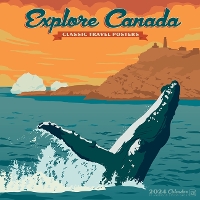 Book Cover for Explore Canada (Adg) 2024 12 X 12 Wall Calendar by Anderson Design Group