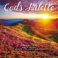 Book Cover for God's Palette 2024 12 X 12 Wall Calendar by Willow Creek Press