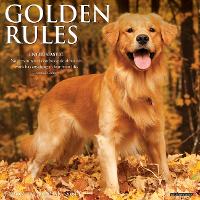 Book Cover for Golden Rules 2024 12 X 12 Wall Calendar by Willow Creek Press