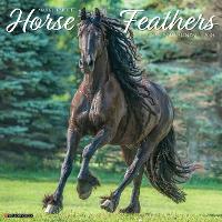 Book Cover for Horse Feathers 2024 12 X 12 Wall Calendar by Willow Creek Press