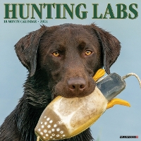 Book Cover for Hunting Labs 2024 12 X 12 Wall Calendar by Willow Creek Press