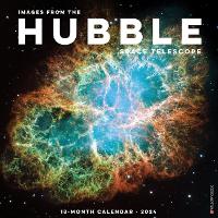 Book Cover for Images from the Hubble Space Telescope 2024 12 X 12 Wall Calendar (Foil Stamped Cover) by Willow Creek Press