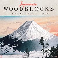 Book Cover for Japanese Woodblocks 2024 12 X 12 Wall Calendar by Willow Creek Press