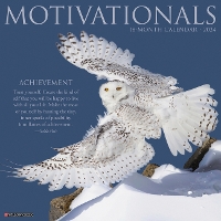 Book Cover for Motivationals 2024 12 X 12 Wall Calendar by Willow Creek Press