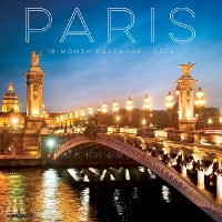 Book Cover for Paris 2024 12 X 12 Wall Calendar by Willow Creek Press