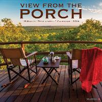 Book Cover for Porch View 2024 12 X 12 Wall Calendar by Willow Creek Press